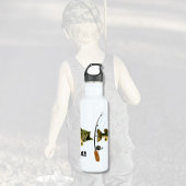 Pêche Papa Bouteille en acier inoxydable