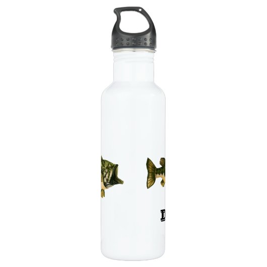 Pêche Papa Bouteille en acier inoxydable (Dos)