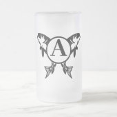 Pêche personnalisée Mug givrée (Centre)