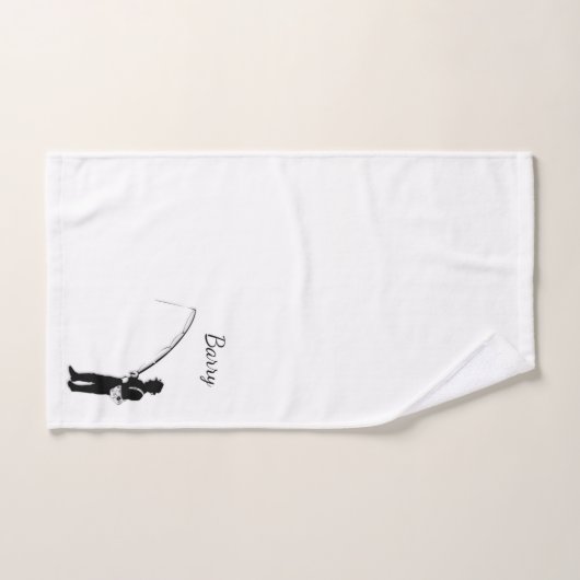 Pêche personnelle (Serviette à main)