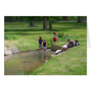 Pêche pour des têtards