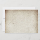 Pêche Retraite Photo Invitation (Dos)