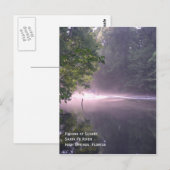 Pêche sur carte postale Sunset (Devant / Derrière)