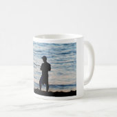 Pêche surf À La Poussée 6 Mug (Devant droit)
