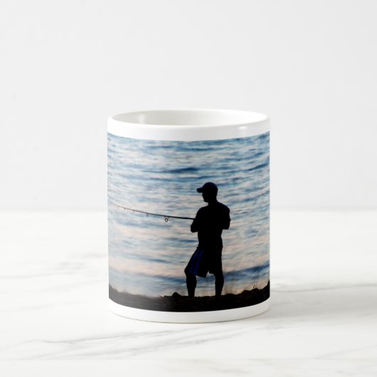 Pêche surf À La Poussée 6 Mug (Centre)