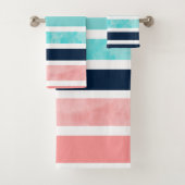 Pêche Turquoise Indigo Blancs (En situation)