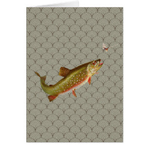 Pêche vintage à la truite arc-en-ciel