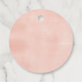 Pêcher Floral Sprinté avec les étiquettes de faveu (Dos)