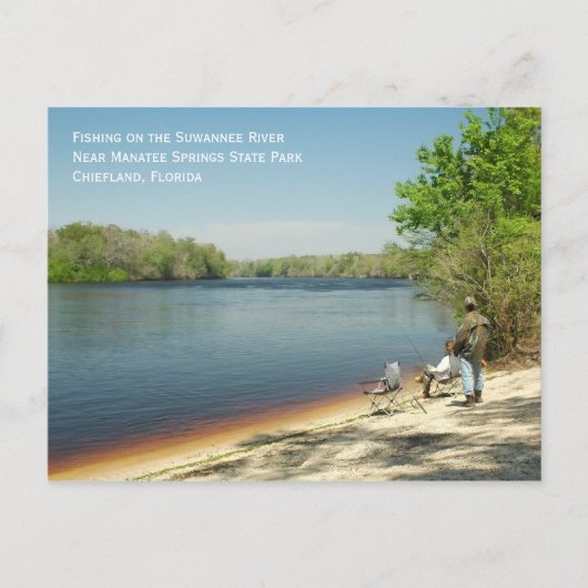 Pêcher la carte postale Suwannee (Devant)