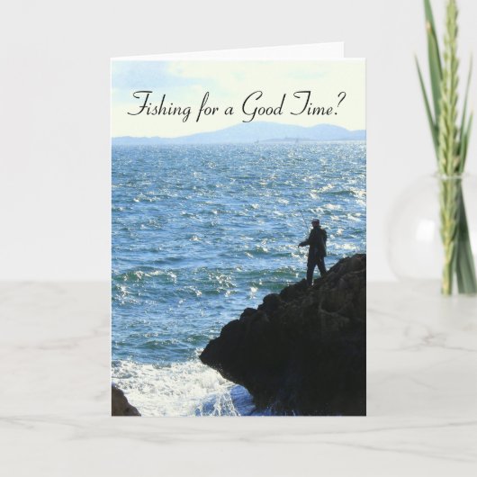 Pêcher Pour Un Bon Moment ? Invitation (Devant)