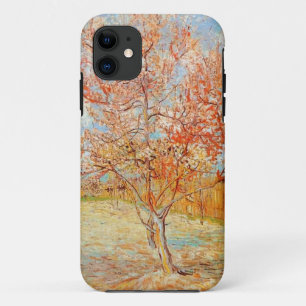 Pêcher rose de Van Gogh dans le coque iphone de