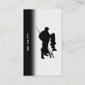 Pêcheur / Carte de visite de pêche (Dos)