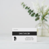 Pêcheur / Carte de visite de pêche (Debout devant)