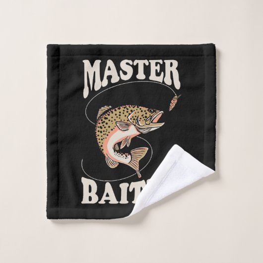 Pêcheur d'appât Maître (Gant de toilette)