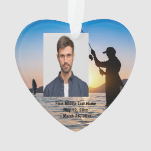 Pêcheur Pêche Date Photo Custom