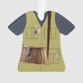 Pêcheur pêcheur - Ornement personnalisé (devant)