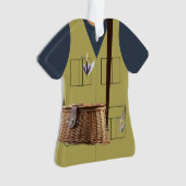 Pêcheur pêcheur - Ornement personnalisé (devant)