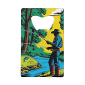 Pêcheur sur Riverbank (Devant)