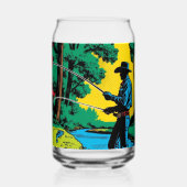 Pêcheur sur Riverbank Beer Can (Recto)