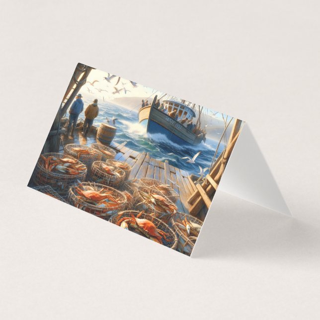 Pêcheurs à la Twilight ramassant des crabes (Front)