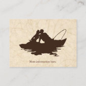 Pêcheurs Amateurs Hôtel Hébergement Cartes de ferm (Dos)