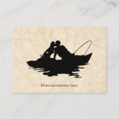 Pêcheurs Amateurs Hôtel Hébergement Cartes de ferm (Dos)