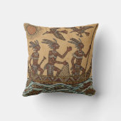 Pêcheurs primitifs jettent coussin (Verso)