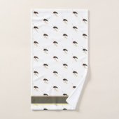 Pêcheurs rustiques Pêche à la mouche et truite (Serviette à main)