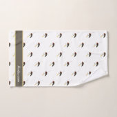 Pêcheurs rustiques Pêche à la mouche et truite (Serviette à main)