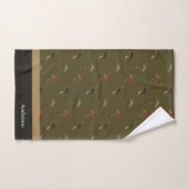 Pêcheurs Voler Pêche Mouches Tan Black Olive (Serviette à main)