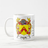 Peck Family Crest Mok (Links)