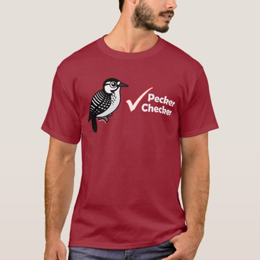 Pecker Checker T-shirt (Voorkant)