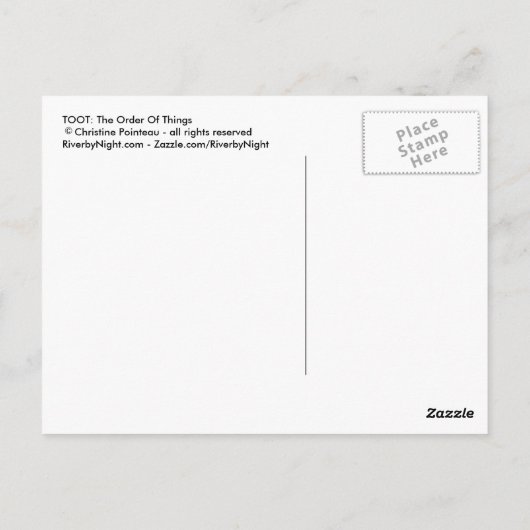 Peckvolgorde Briefkaart (Achterkant)