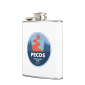 Pecos Wild en de Schilderachtig rivier New Mexico Heupfles (Links)