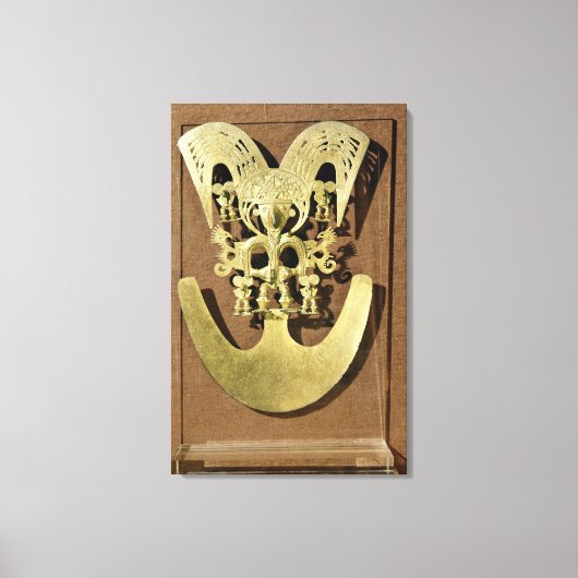 Pectoral, Quimbaya Canvas Afdruk (Voorkant)