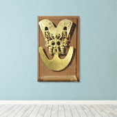 Pectoral, Quimbaya Canvas Afdruk (Insitu (Houten vloer))