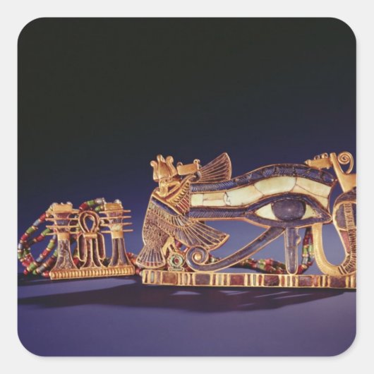 pectoris voor djed-pijlers en wjetogen vierkante sticker (Voorkant)