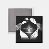 PectusAwareness Koelkast Magnet Magneet (Voorkant / Achterkant)