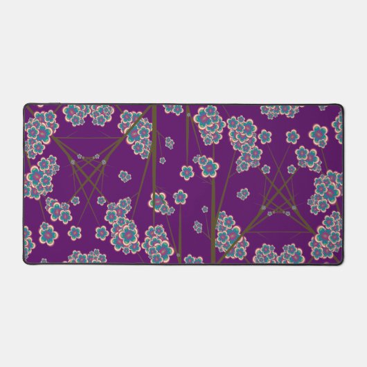Peculiar Branches Amethist Desk Mat (Voorkant)