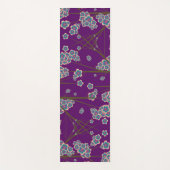 Peculiar Branches Amethist Yoga Mat (Voorkant)