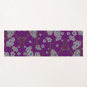 Peculiar Branches Amethist Yoga Mat (Voorkant (horizontaal))