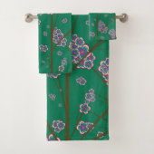 Peculiar Branches Bath Towel Set Bad Handdoek (Insitu)