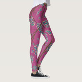 Peculiar Branches Boysenberry Leggings (Rechts)