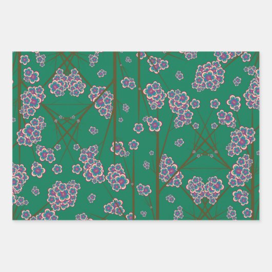 Peculiar Branches die papier verpakken Inpakpapier Vel (Voorkant)