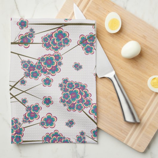 Peculiar Branches Kitchen Towel Theedoek (Quarter Fold)