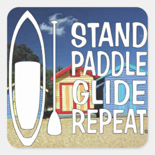 pedaalbordsticker vierkante sticker