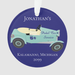 Pedal Car Service 5 Naam Naam Datum Locatie Geen g Ornament