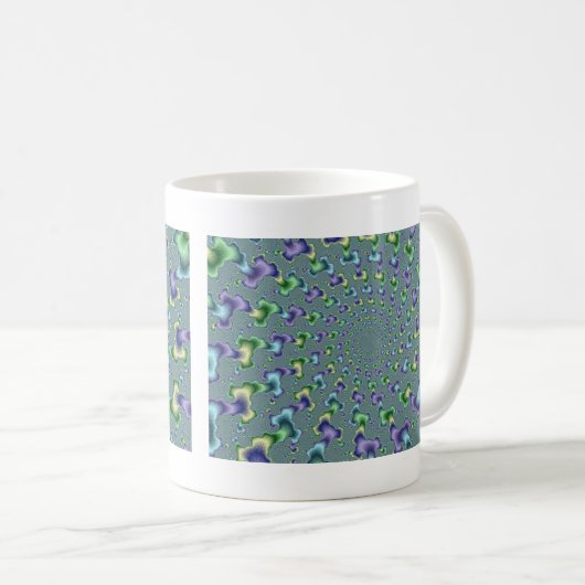 Pedal Columns - Fractal Koffiemok (Voorkant rechts)