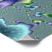 Pedal Columns - Fractal Poster (Hoek)