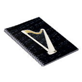 Pedal Harp Music Notitieboek (Rechterzijde)